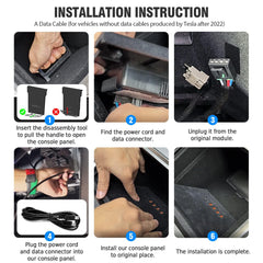 Model 3/YCentral Control USB Data Recovery Module Hub for Tesla 2021-2023 - Evooor