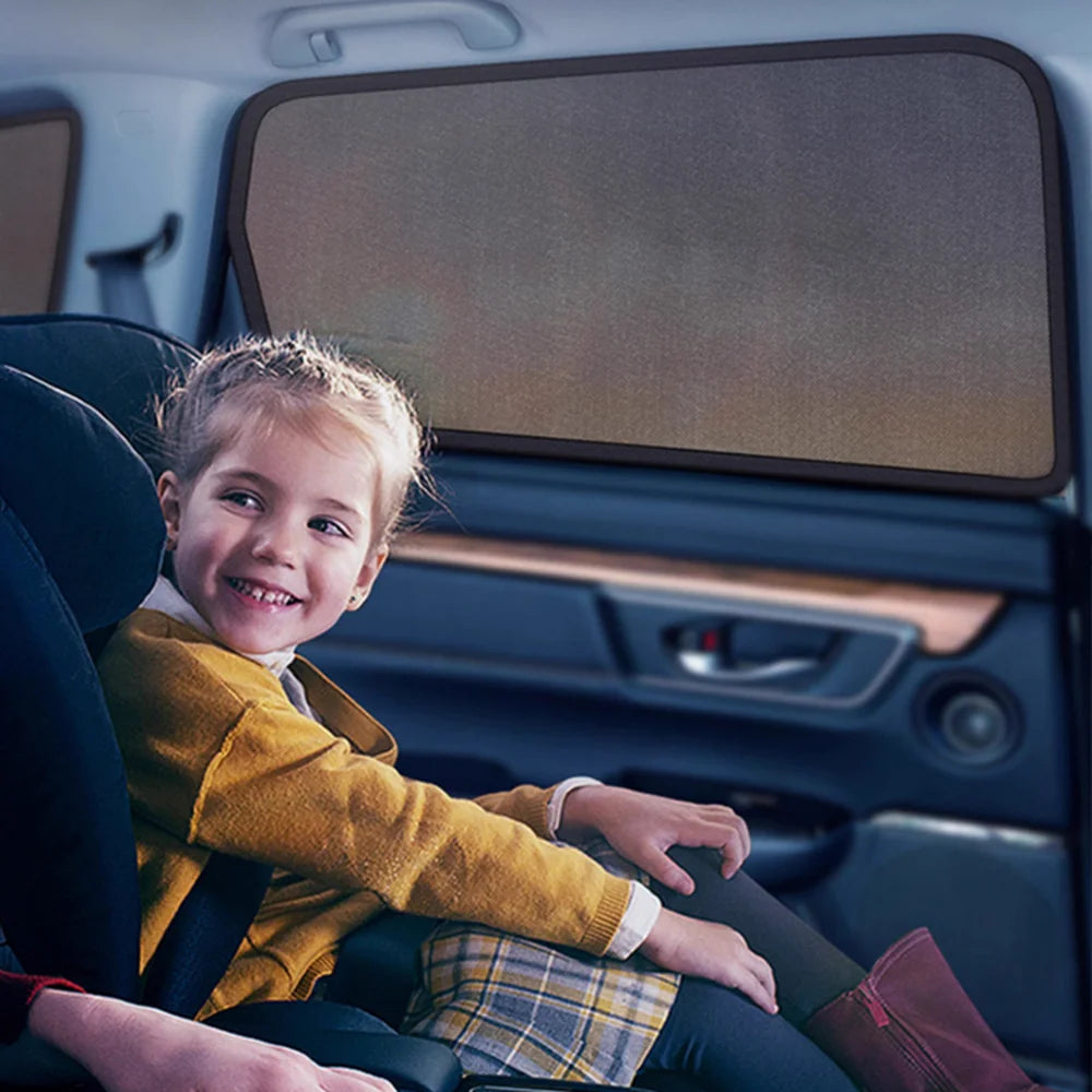 Mesh Car Side Window Sunshade For VW ID.4 2021-2025 - Evooor