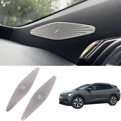 Stainless Steel A-Pillar Speaker Trim Sticker For VW ID.4 2021-2025(2PCS) - Evooor