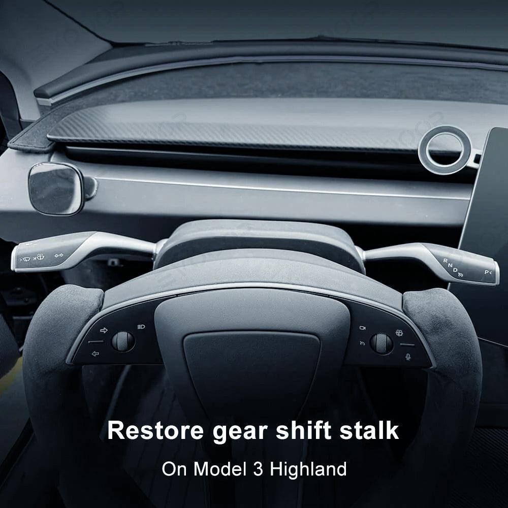 Model 3 Highland OEM Style Gear Shift Stalk Switch Turn Signal Lever Kit for Tesla - Evooor