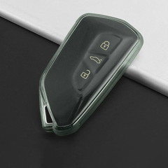 TPU Car Key Transparent Cover For VW ID.4 2023-2025 - Evooor