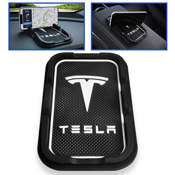 Tesla Model S3XY Anti-Slip Dashboard Mat Cell Phone Holder (2012-2023) - Evooor