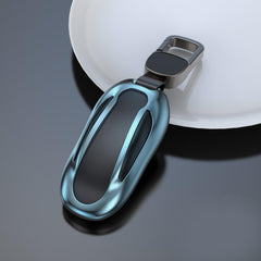 Model 3/Y/S/X Key Fob Cover Case Aluminum Metal Key Holder For Tesla(2012-2023) - Evooor