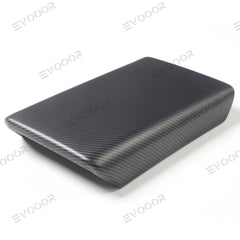 2024 Model 3 Highland Armrest Cover (Carbon Fiber Pattern ABS) For Tesla - Evooor
