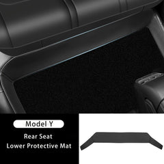 Tesla Model 3/Y Rear Seat Lower Protective Mat (Suitable for 2024 Model 3 Highland) - Evooor