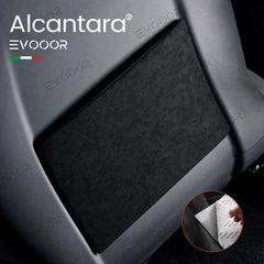 Tesla Alcantara Seat Back Anti-kick Sticker 2PCS For 2024 Model 3 Highland - Evooor