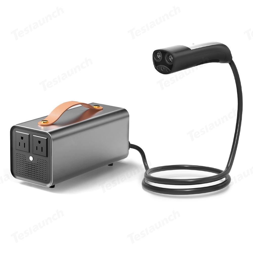 Tesla All-In-One V2L Smart Charger for Model 3/Y/S/X - Compatible in North America - Evooor