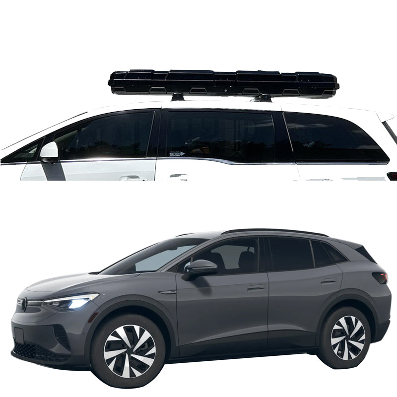 car fishing rod cargo box Composite Material Fishing Rod Roof Box For VW ID.4 2021-2025 – Evooor