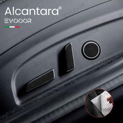 2024 Model 3 Highland Alcantara Seat Adjustment Button Sticker For Tesla - Evooor