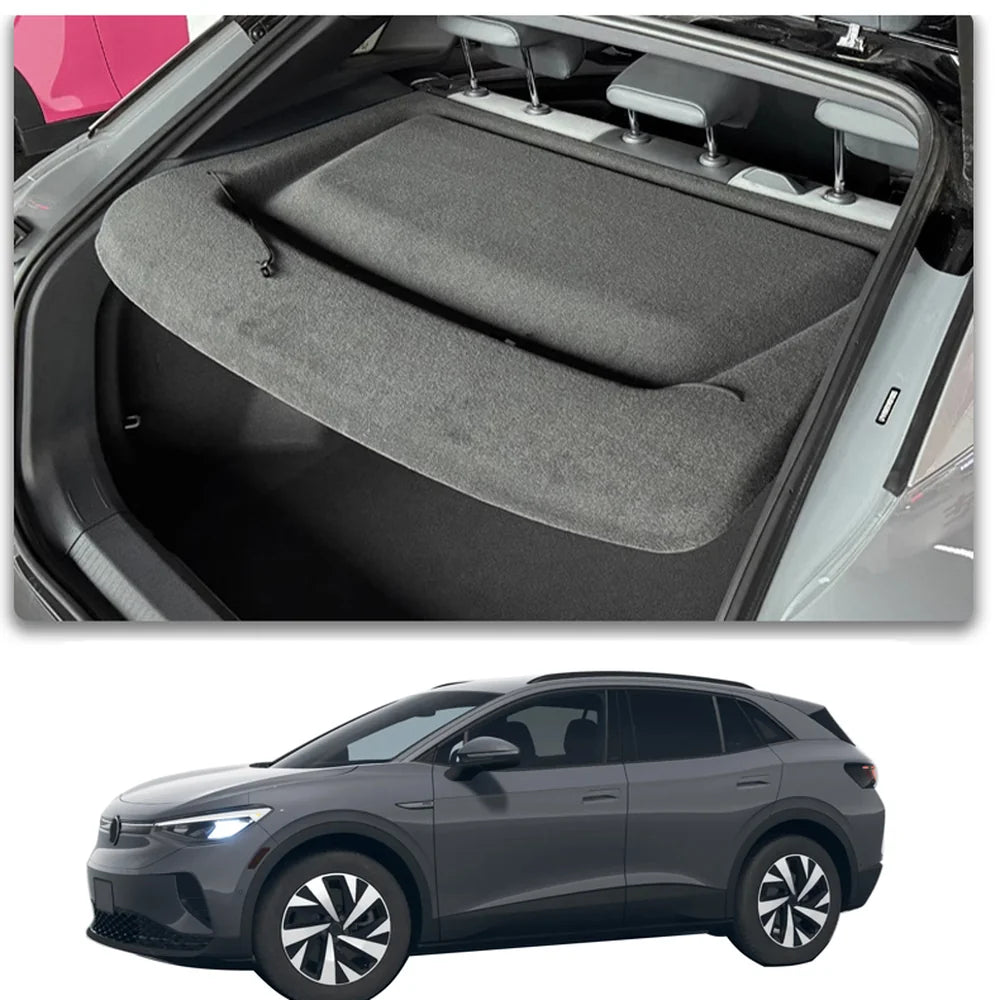 Rear Trunk Interior Cargo Cover For VW ID.4 2020+ - Evooor