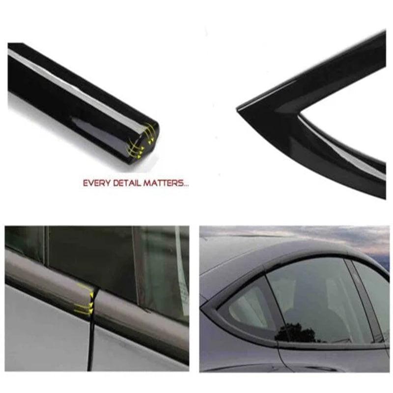 Model 3/Y Complete Chrome Delete Kit (10 Pcs) For Tesla(2017-2023) - Evooor