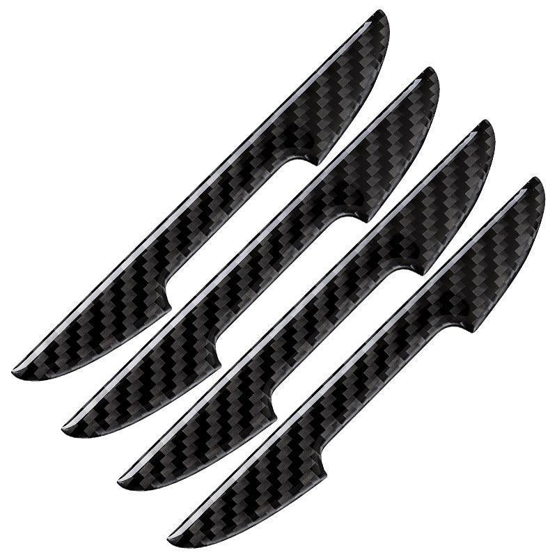 Door Edge Protection Guards Kit for Tesla Model 3 Y S X - 4-Piece Set with Side Crash Guards - Evooor