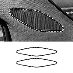 Carbon Fiber A-Pillar Speaker Trim Sticker For VW ID.4 2021+ - Evooor