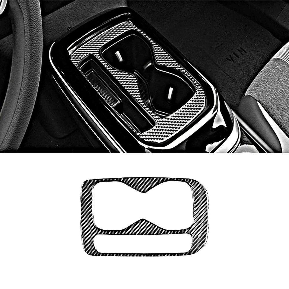 Carbon Fiber Center Console Cup Holder Sticker For VW ID.4 2021+ - Evooor