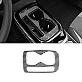 Carbon Fiber Center Console Cup Holder Sticker For VW ID.4 2021+ - Evooor