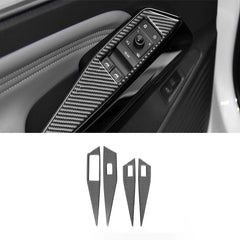 Carbon Fiber Window Lift Trim Sticker For VW ID.4 2021+ - Evooor