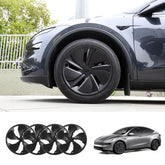 Premium 19'' Wheel Covers Set for Tesla Model Y Juniper 2025+ - Sleek Design, OEM Quality (Pack of 4) - Evooor