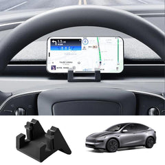 Liquid Silicone Air Vent Phone Holder for Tesla Model Y Juniper 2025+ - Evooor