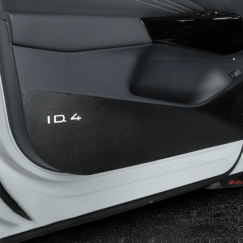 Leather Door Anti-Kick Protective Panel For VW ID.4 2021-2025(4Pcs) - Evooor