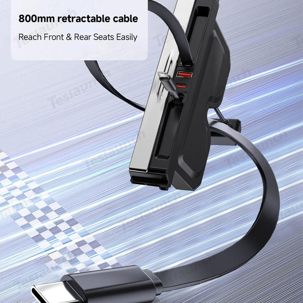 Tesla Model Y & Model 3 USB Hub with Dual Ports for Enhanced Connectivity - Evooor