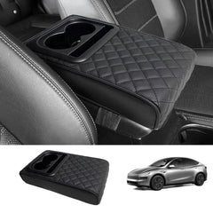 Center Console Armrest Heightening Cushion – Comfortable Support for Tesla Model 3/Y/S/X/CT - Evooor
