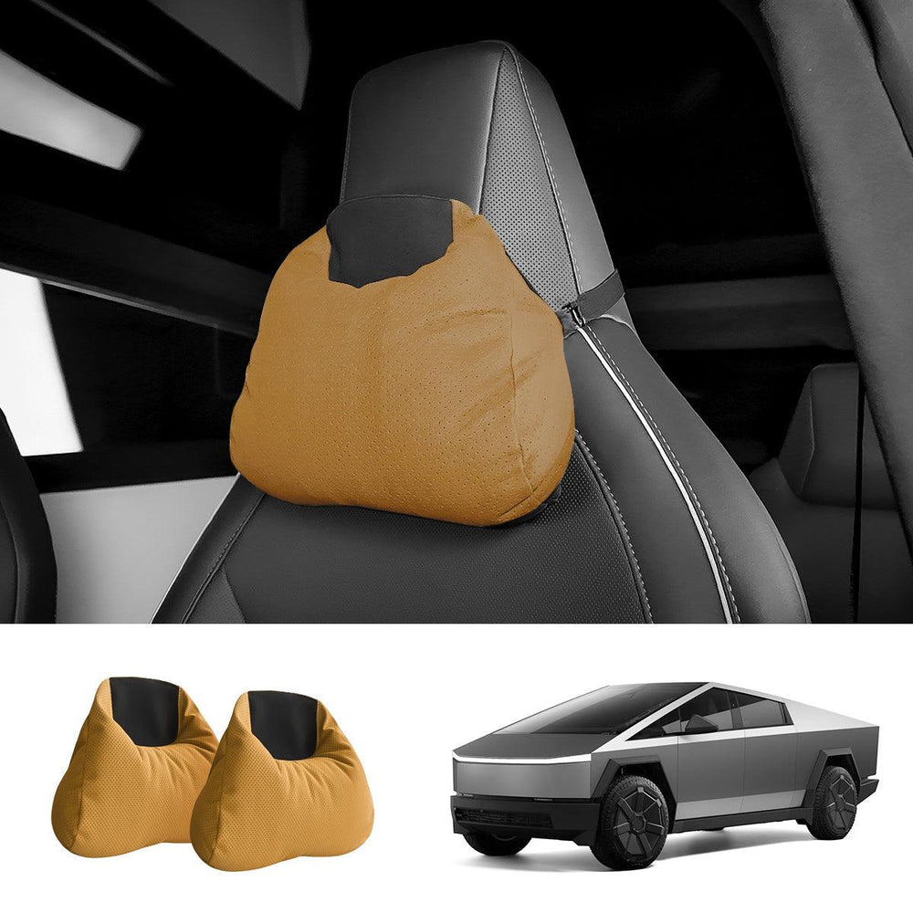 Alcantara Neck Support Pillow for Tesla Cybertruck - Evooor