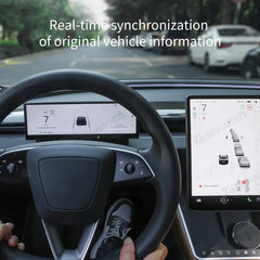 High Definition 10.88" Tesla Model 3/Y/Cybertruck Instrument Cluster Screen with Clear Display - Evooor