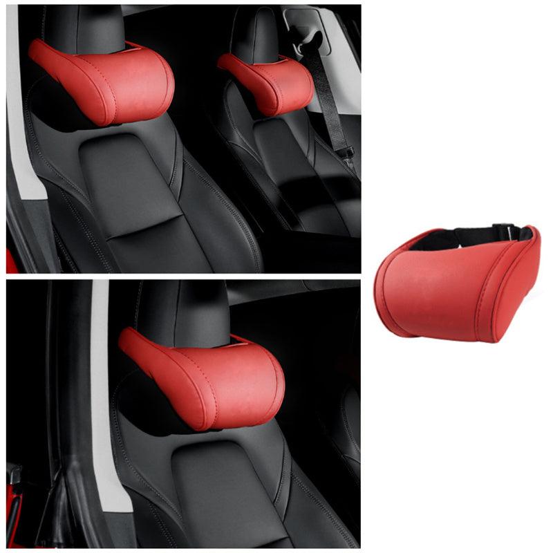 Model S/X/3/Y Ergonomic Car Seat Headrest Neck Pillow Travel Auto For Tesla(2012-2023) - Evooor