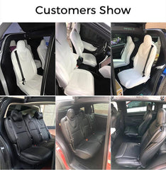 Premium Tesla Model X Seat Cover Set - Complete Protection for 2015-2021 Models - Evooor