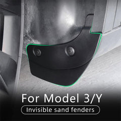 Model Y Mudflaps Splash Guards MudGuards Mud Flaps Fender Car Protect 4 PCS for Tesla (2020-2023) - Evooor