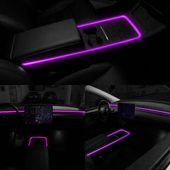 Model 3/Y Multi-color LED Ambient Light For Tesla(2021-2023) - Evooor
