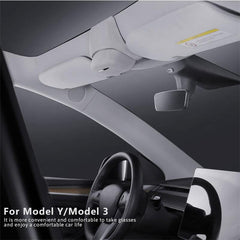 Sunglasses Holder For Tesla Model 3(2019-2024) Model Y(2021-2024) - Evooor