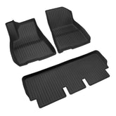2021-2023 Model 3 Floor Mat Trunk Mat Cargo Liner All-Weather TPE Material for Tesla - Evooor