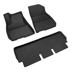 2021-2023 Model 3 Floor Mat Trunk Mat Cargo Liner All-Weather TPE Material for Tesla - Evooor