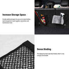 Trunk Organizer Net for Tesla Model 3/Y/S/X - Secure and Spacious Storage Solution - Evooor
