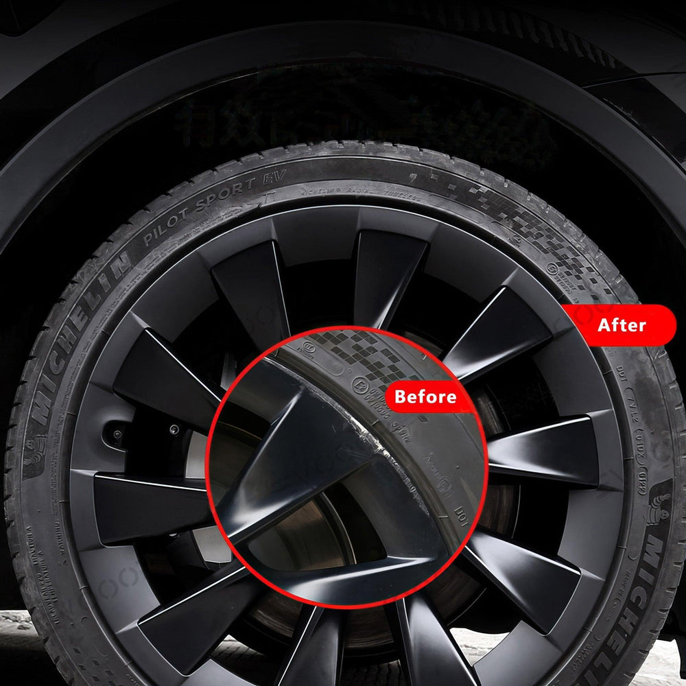 Model Y All-in-one Rim Protector for Tesla MY 20'' Induction Wheels 21'' Uberturbine Wheels - Evooor