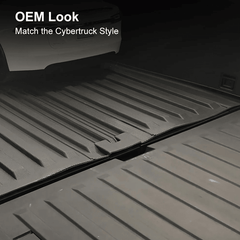 All Weather TPE Floor Mats Cargo Liners Set for Cybertruck - Evooor