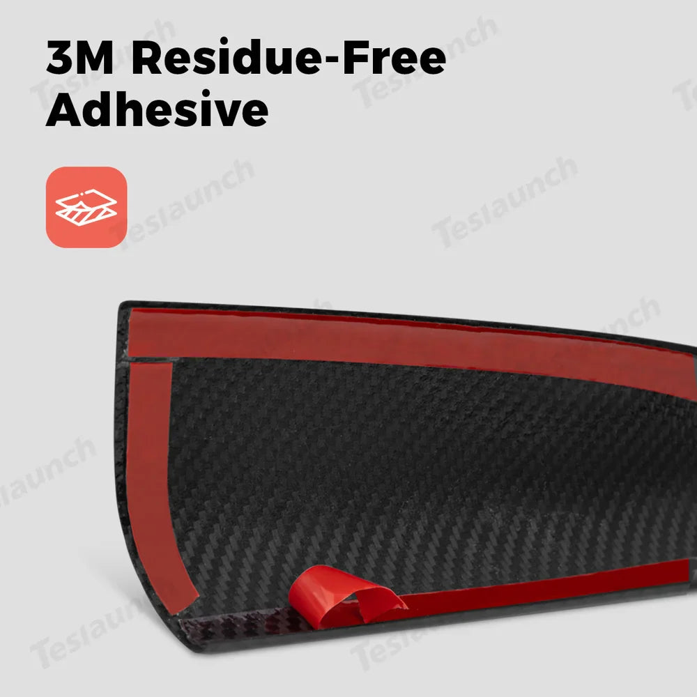 Tesla Model Y Juniper 2025+ Genuine Carbon Fiber Wireless Charging Pad Cover - Evooor