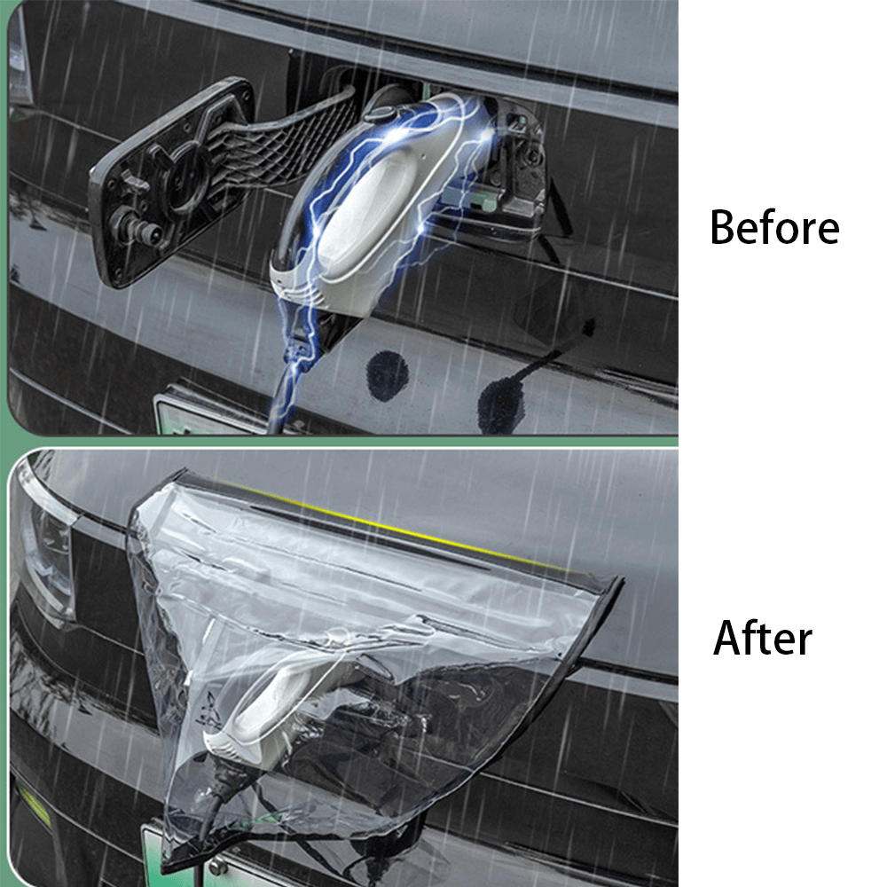 Magnetic EV Charger Port Cover - Waterproof Rain Guard for All Vehicles - Evooor