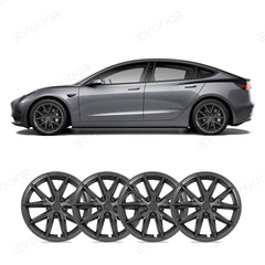 Model 3 18'' Aero Wheels Cover Hubcaps Replacement 4PCS for Tesla (2017-2023) - Evooor