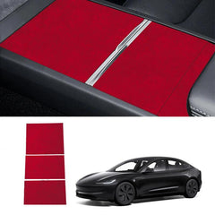 2024 Model 3 Highland Alcantara Center Console Cover For Tesla - Evooor