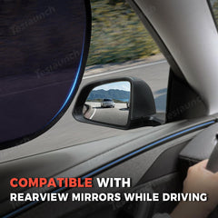 Static Cling Mesh Insulated Side Window Sunshade For Tesla Model Y - Evooor