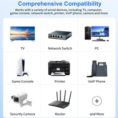 Starlink Gen 2 Ethernet Converter Adapter - Connect Starlink to Internet via Wired RJ45 Connection - Evooor
