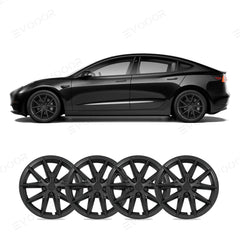 Model 3 18'' Aero Wheels Cover Hubcaps Replacement 4PCS for Tesla (2017-2023) - Evooor