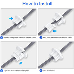 High-Quality Starlink Ethernet Cable Wall Bushing - Ensures Secure Connection and Protection - Evooor