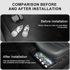 Model Y Under Seat Storage Box Hidden For Tesla (2021-2022) - Evooor