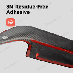 High-Quality Carbon Fiber Armrest Trims for Tesla Model Y Juniper 2025+ (Set of 4) - Evooor