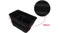 Tesla Model Y Backseat Storage Tray & Trash Can (2020-2023) - Evooor