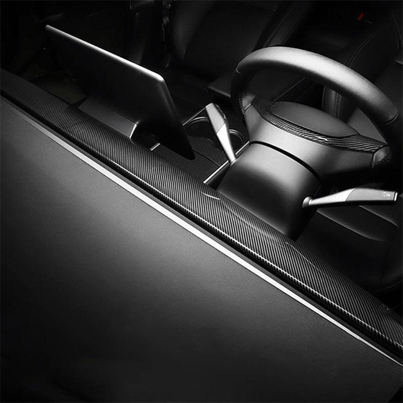 Model 3/Y Dashboard Center Console Scratch Resistant Protector- Sticker Scratch Resistant Side Edge Protector For Tesla(2017-2023) - Evooor