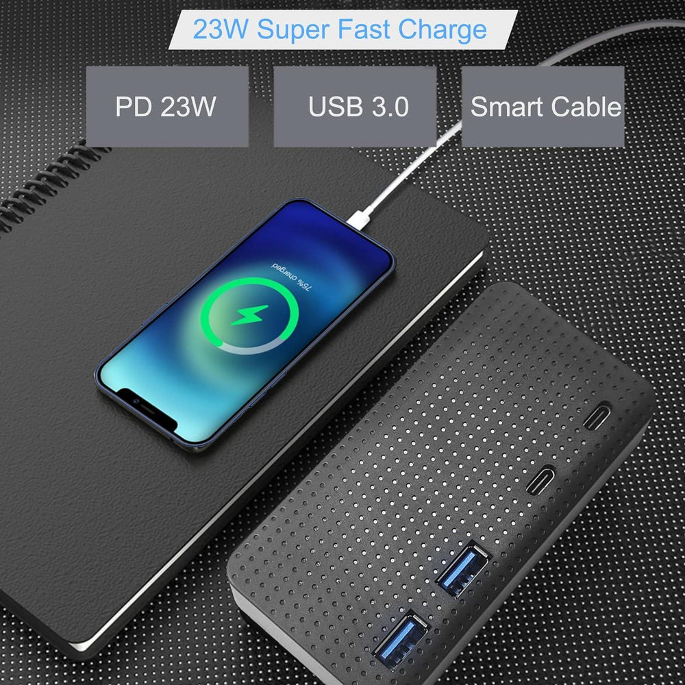 Model 3/Y/S/X USB Hub 4-In-1 Center Console Adapter for Tesla(2021-2023) - Evooor